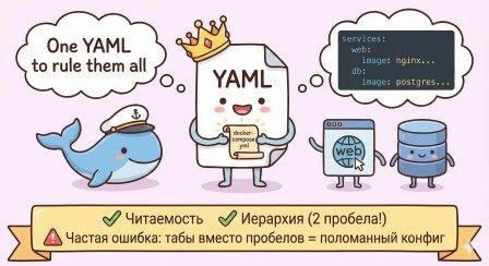 YAML-инфраструктура — Docker Compose, конфиги и автоматизация